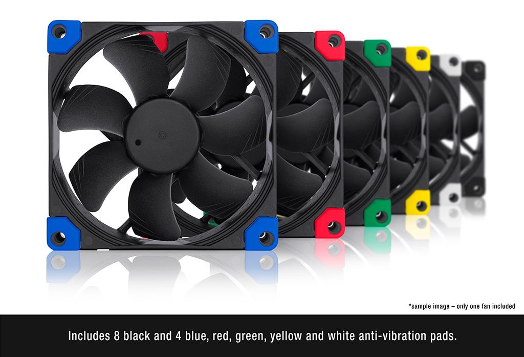 Noctua выпустила пять новых вентиляторов Chromax.black в чёрном цвете