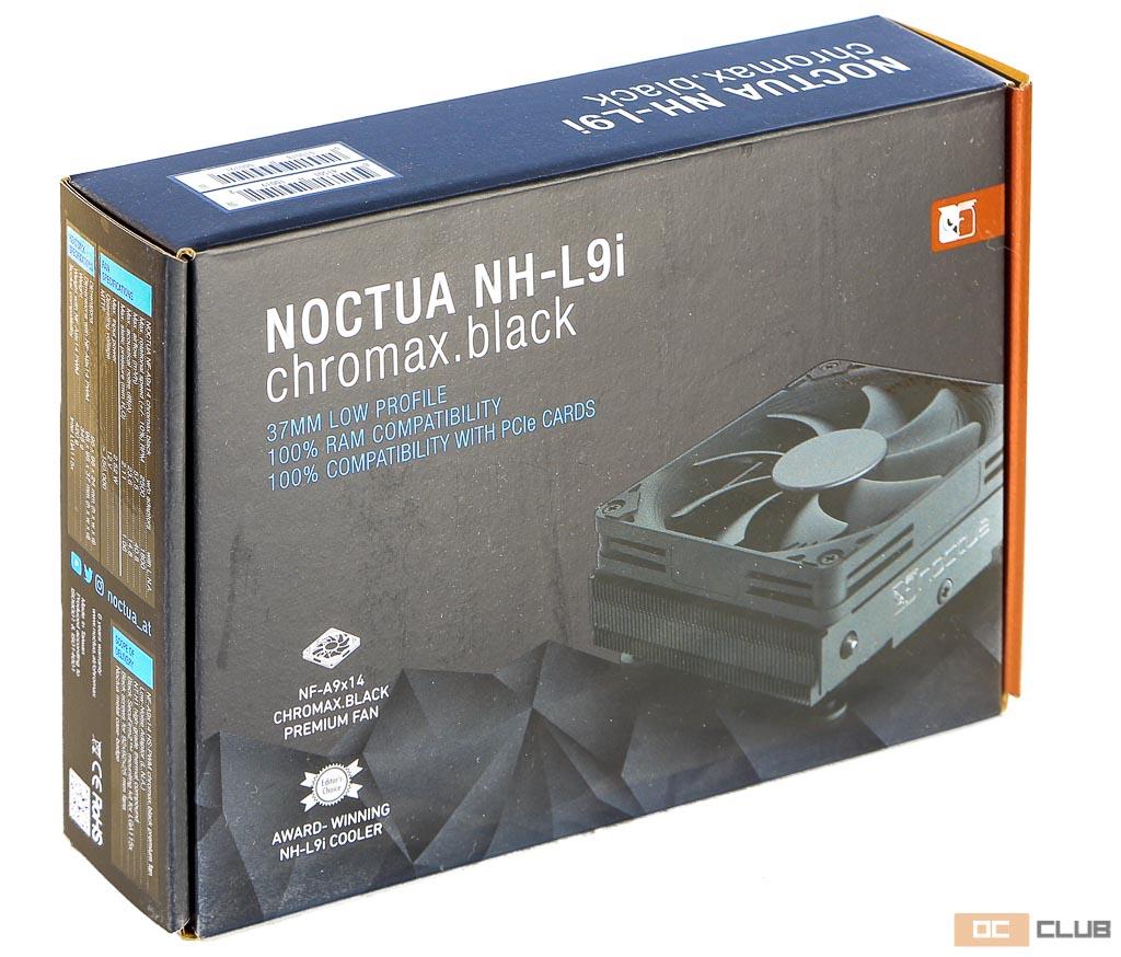Noctua NH-L9i chromax.black: обзор. Как чихуахуа