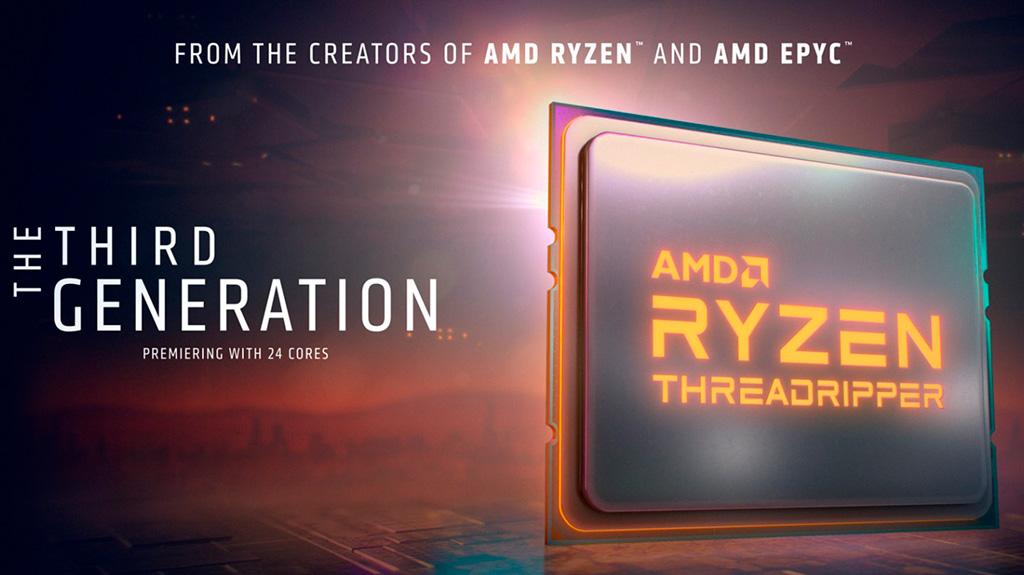 Процессоры AMD Ryzen Threadripper 3rd Gen официально представлены