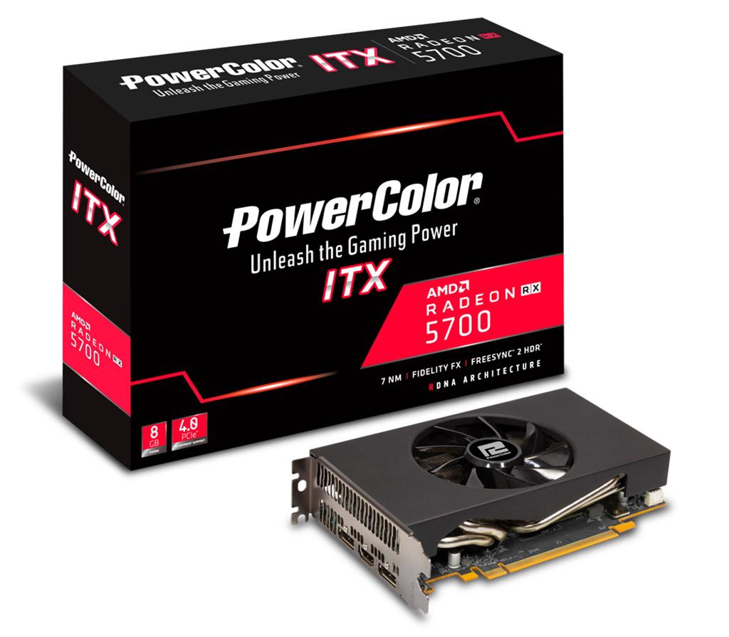 PowerColor Radeon RX 5700 ITX – самая короткая RX 5700