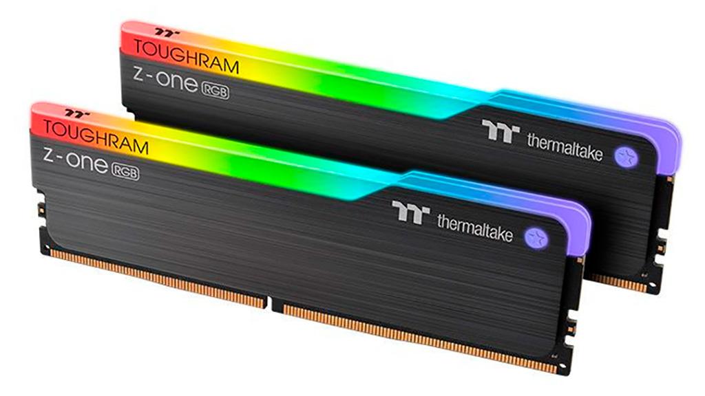 Память Thermaltake Toughram Z-One RGB DDR4 представлена только в 2х 8 ГБ «китах» и только в одной частотной вариации