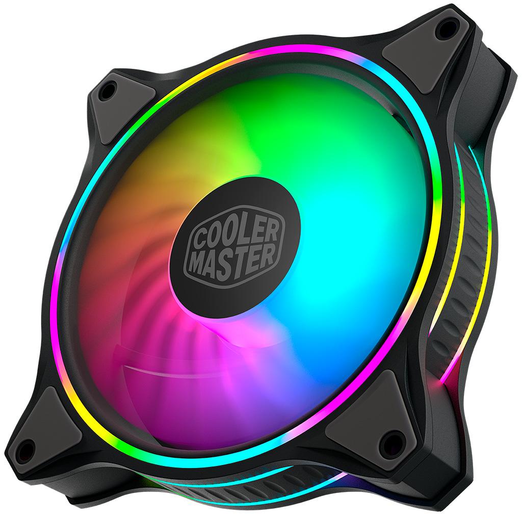 Cooler Master MasterFan MF120 Halo – сверхнадёжные «стодвадцатки» с необычной ARGB-подсветкой