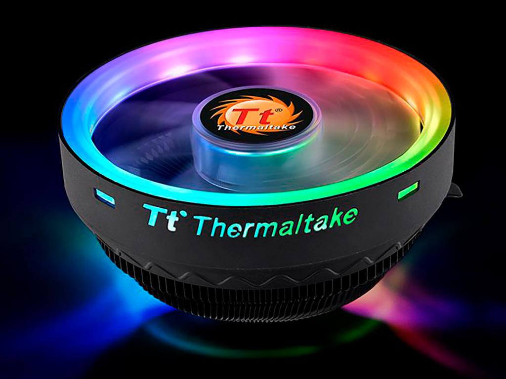 Thermaltake UX100 ARGB: обзор. Кулер за $20, да ещё и с подсветкой!