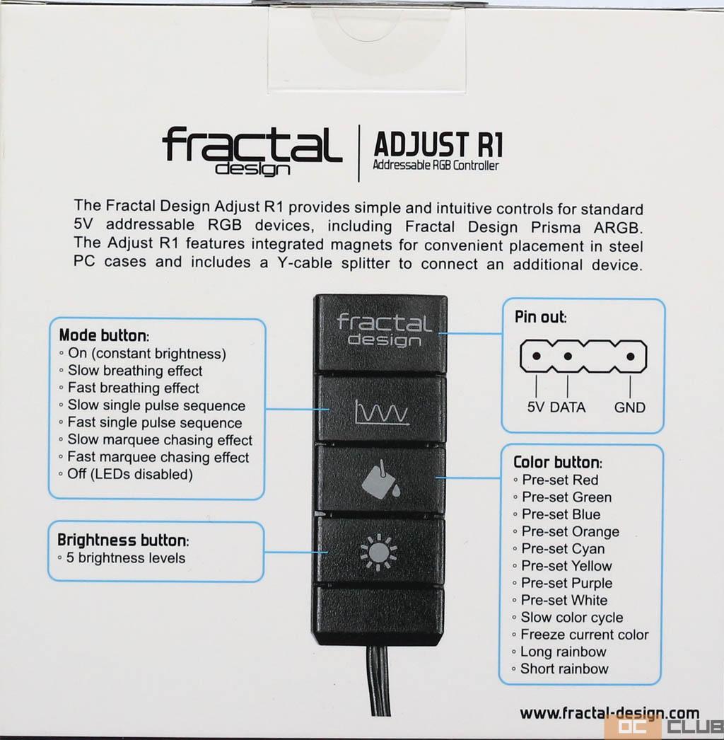 Fractal Design Prisma AL-12 PWM и Adjust R1: обзор. С ARGB-присыпкой