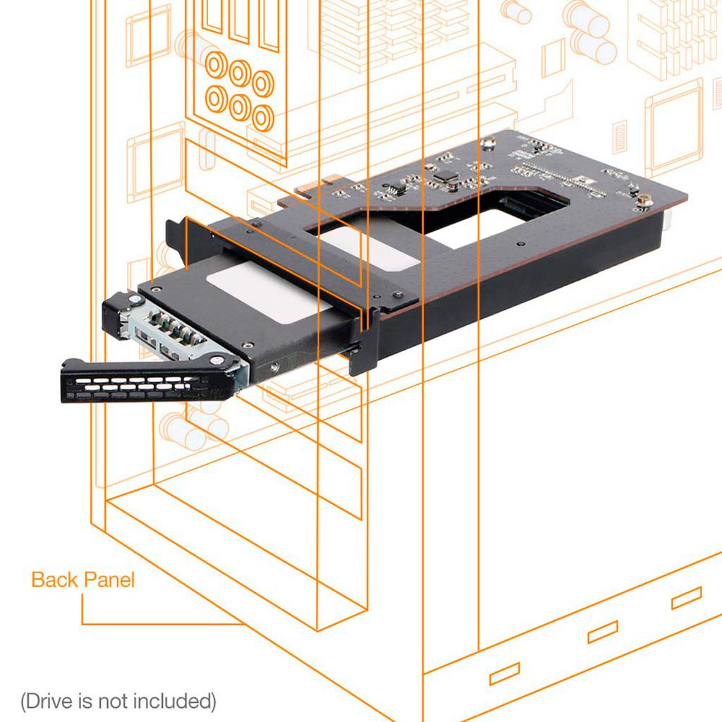 Адаптер Icy Dock MB839SP-B позволит установить SATA-SSD в слот PCI-Express