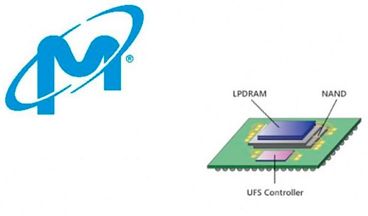 Micron готова производить многочиповые uMCP5-пакеты, объединяющие память LPDDR5 и 3D NAND в одном пакете