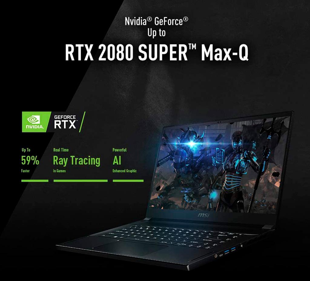 MSI Stealth GS66 – топовый ноутбук на базе Core i9-10980HK и GeForce RTX 2080 Super