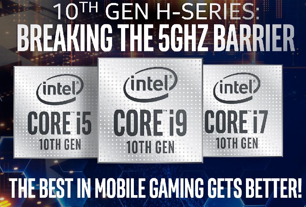 Intel официально представила мобильные процессоры Core 10-го поколения (Comet Lake-H)