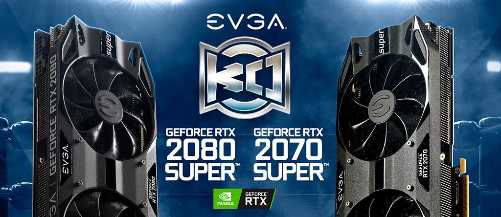 Видеокарты EVGA GeForce RTX 2070 Super KO и RTX 2080 Super KO не поражают ценой