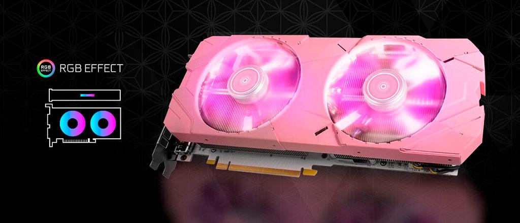 Galax GeForce RTX 2070 Super EX Pink Edition – видеокарта для девочек