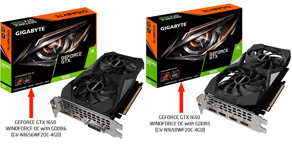 GeForce GTX 1650 на памяти GDDR6 «засветились» в магазинах