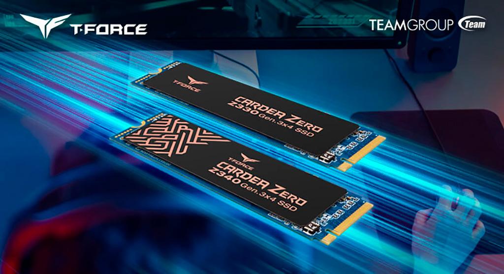 T-Force Cardea Zero Z330 и Z340 – пара новых NVMe SSD от Team
