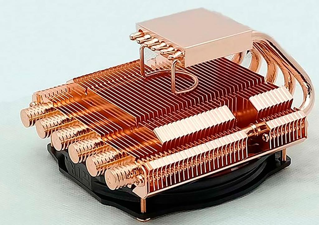Процессорный кулер Thermalright AXP-100 C65 щеголяет медным радиатором