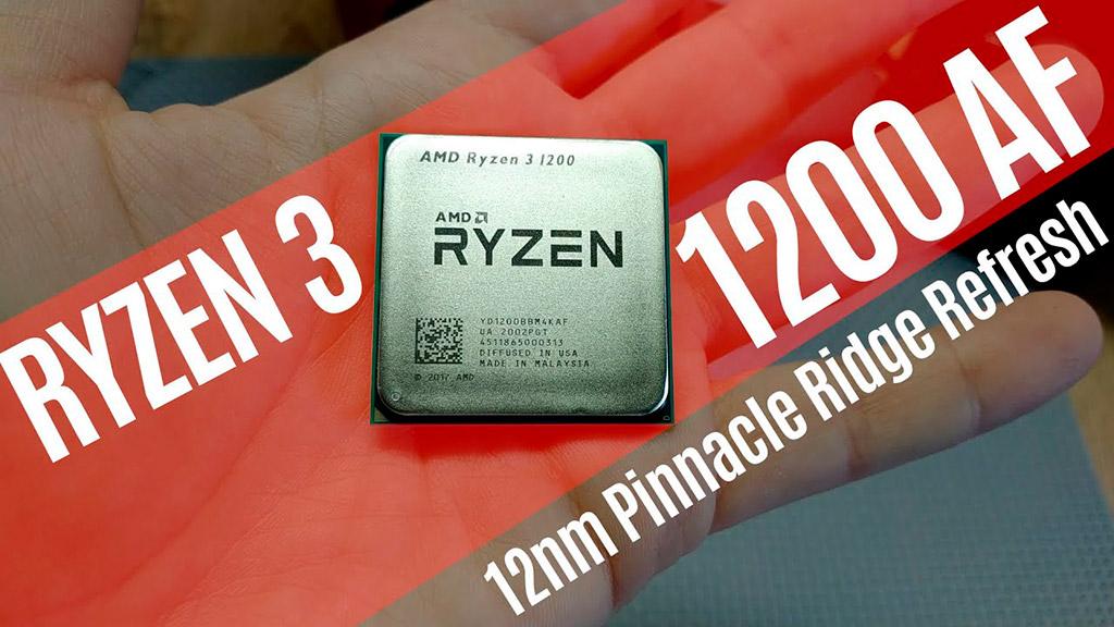 AMD Ryzen 3 1200 AF против Ryzen 3 1200: разница весома