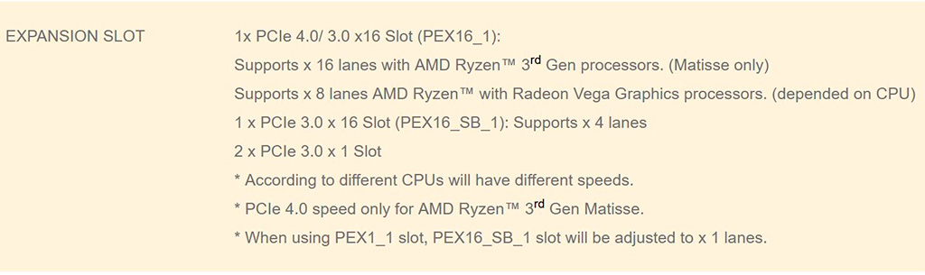 Десктопные APU Ryzen 4000 (Renoir) не поддерживают PCI-Express 4.0