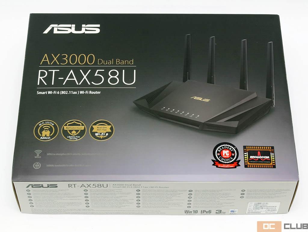 ASUS RT-AX58U: обзор. Wi-Fi 6 в массы