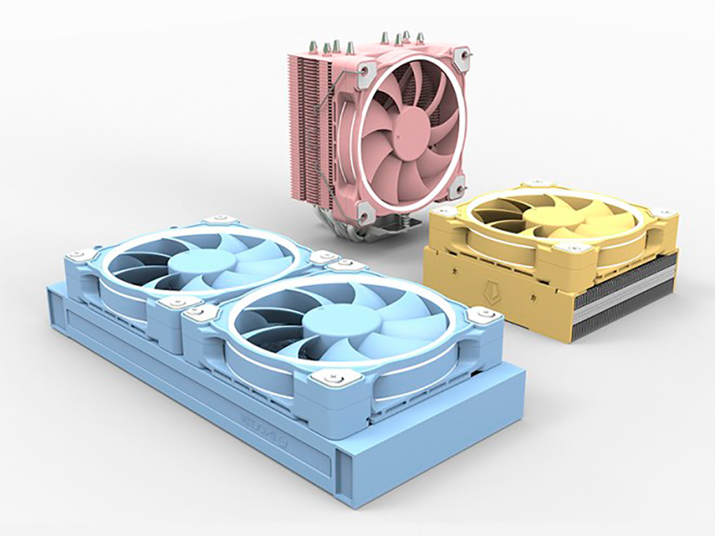 ID-Cooling предложит вентиляторы ZF-12025 в расцветке “розовый пятачок” и не только