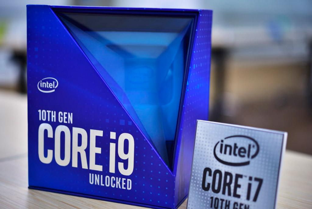 Рассматриваем “комплект обзорщика” Intel Core i9-10900K и Core i5-10600K, а также стандартную упаковку Core i9