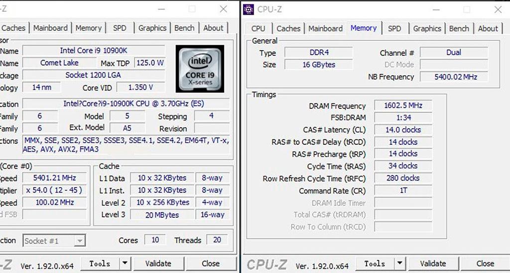 Intel Core i9-10900K: результаты тестов в стоке и разгоне на пределе в Cinebench R15