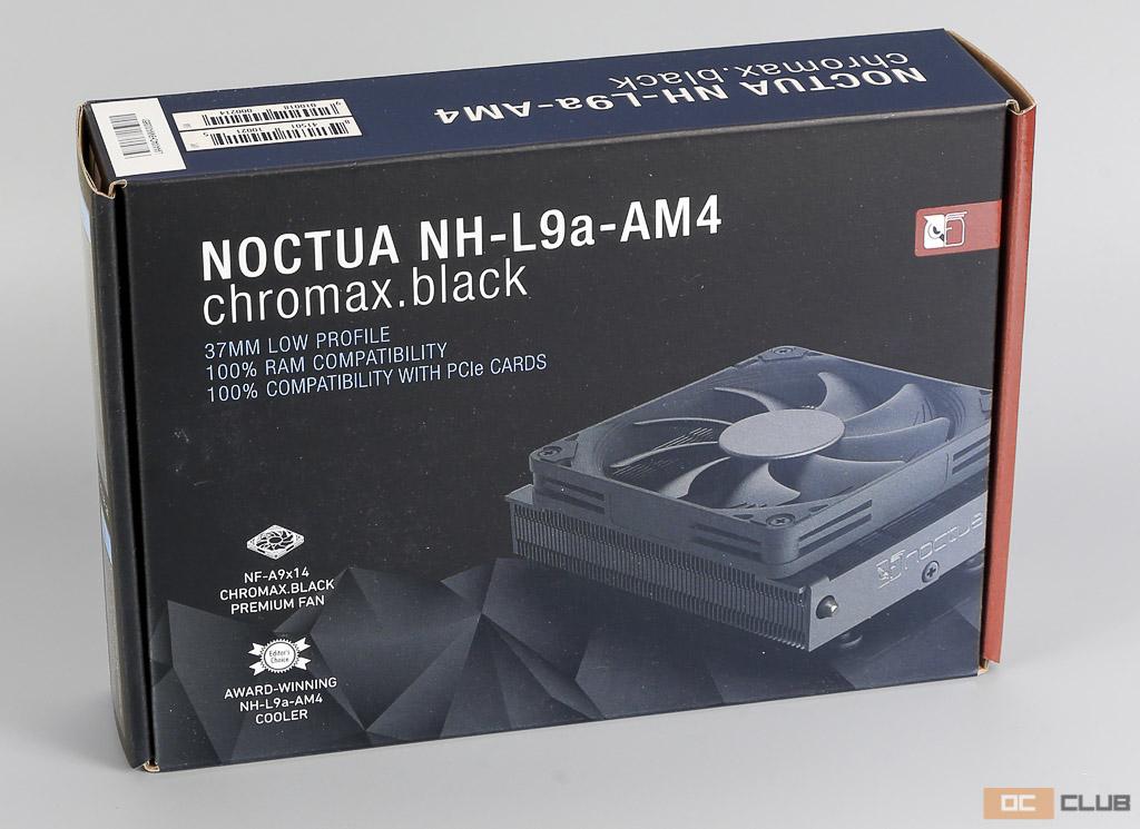 Noctua NH-L9a chromax.black: обзор. Концентрат процессорного кулера