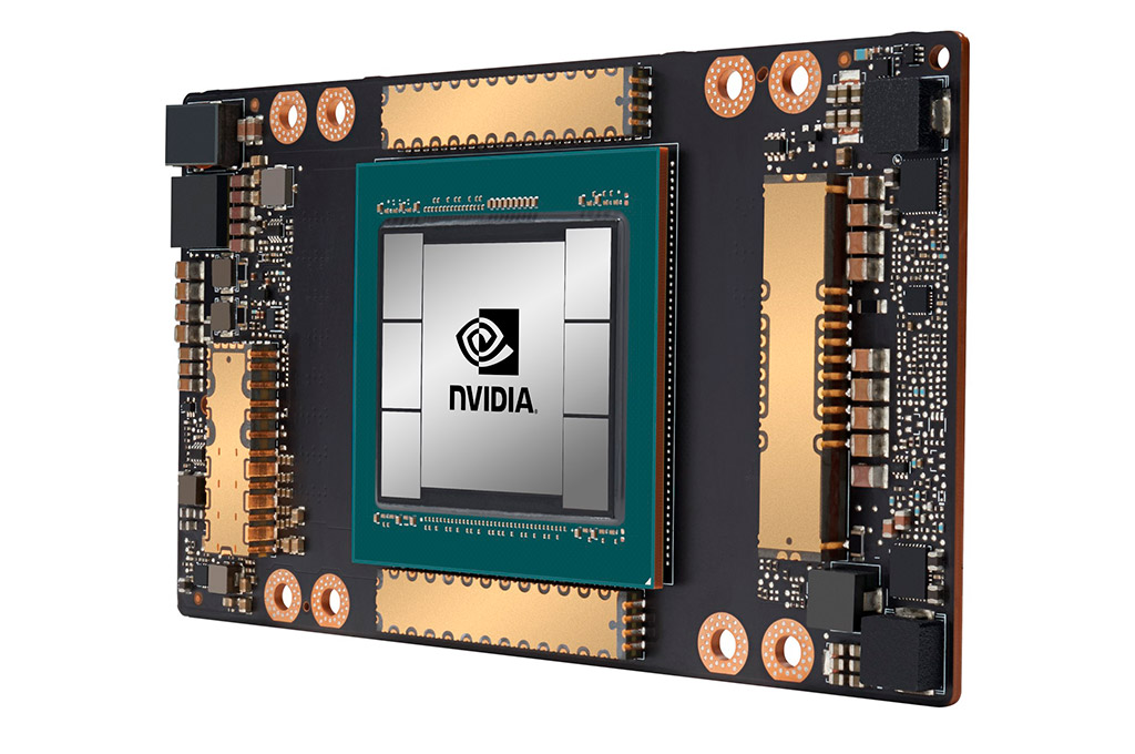 NVIDIA Tesla A100 – первая графическая карта на архитектуре Ampere с рекордно огромным GPU