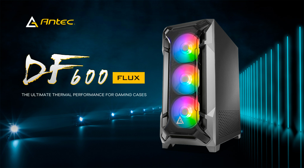 Корпус Antec DF600 Flux получил продуманную систему охлаждения - OCClub