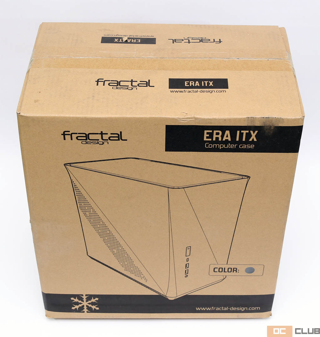 Fractal Design Era ITX: обзор. Коробка с бонусами
