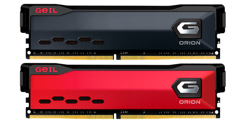 Оперативная память GeIL ORION представлена отдельно для платформ AMD и Intel