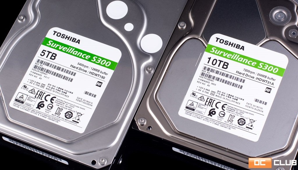 Жесткий диск Toshiba Surveillance S300 HDWT150 объемом 5 ТБ: обзор. Разумное решение для SOHO-сегмента