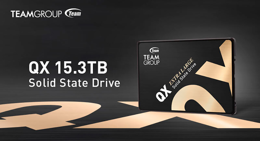 SSD Team QX имеет 15,3 ТБ памяти в 2,5-дюймовом формате за 00