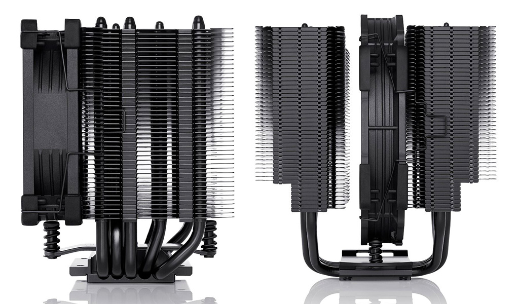 Noctua выпускает процессорные кулеры NH-D15S и NH-U9S в чёрно-чёрных версиях chromax.black