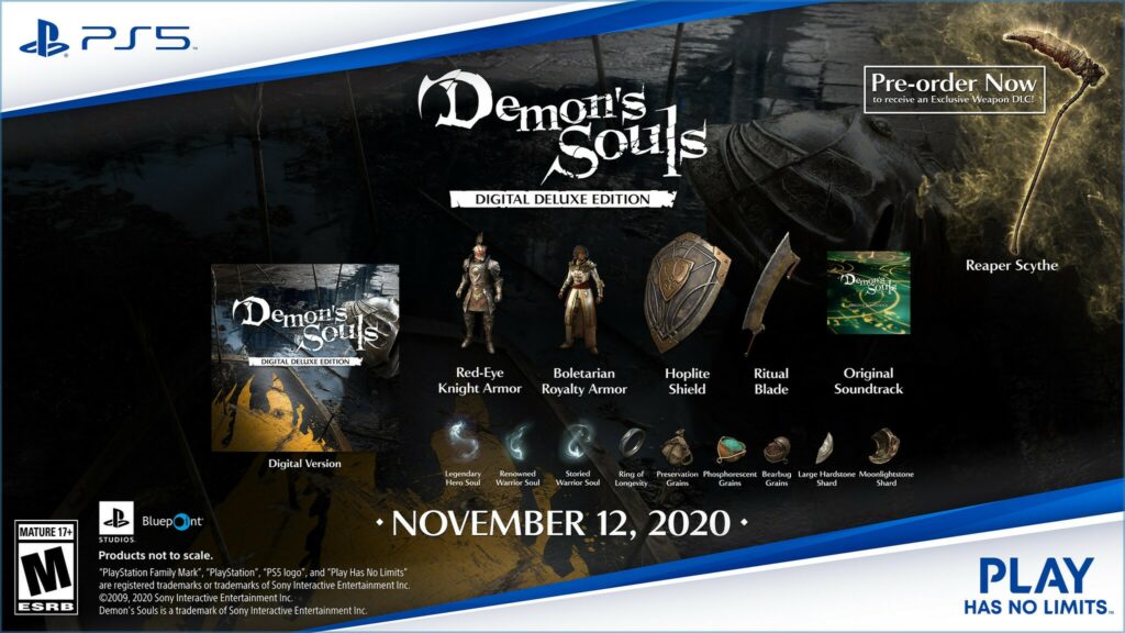 Demon’s Souls на PS5 выйдет без трассировки лучей