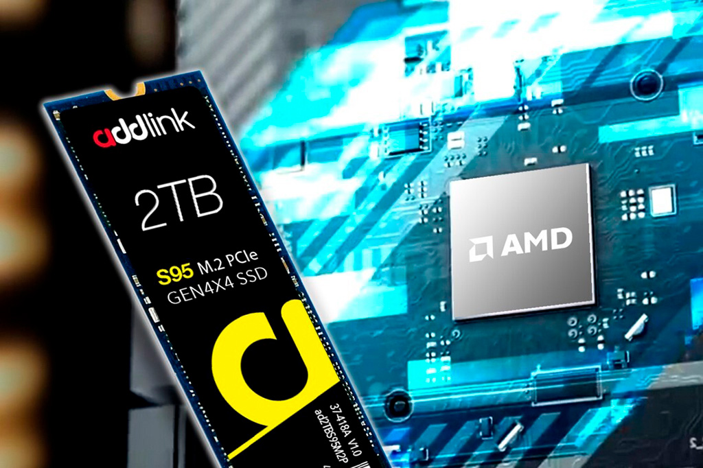 Addlink S95 – самый быстрый PCI-E 4.0 SSD-накопитель