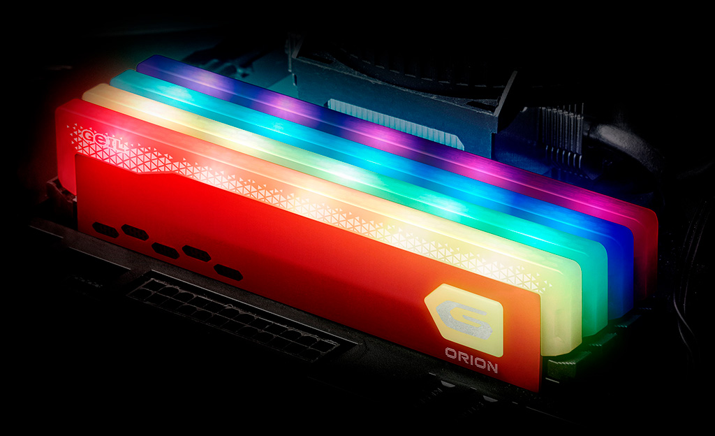 GeIL Orion RGB – модули памяти для AMD Ryzen 5000 и не только
