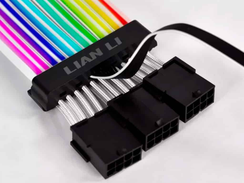 RGB-кабели Lian Li Strimer Plus Triple предназначены для видеокарт RTX 3000