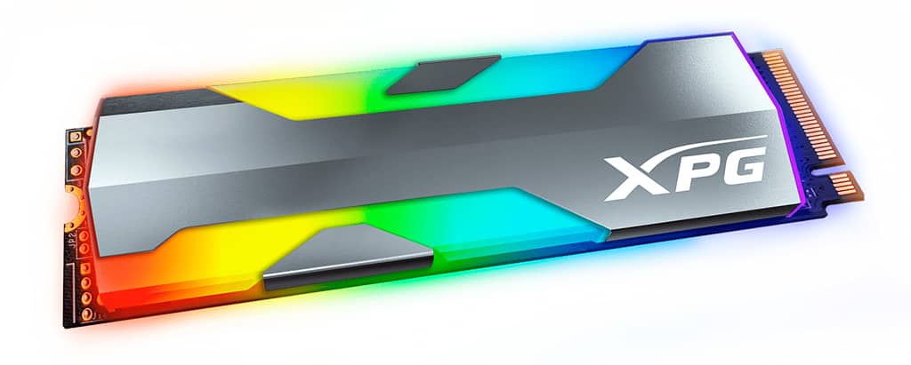 XPG Spectrix S20G - не топовые SSD с подсветкой