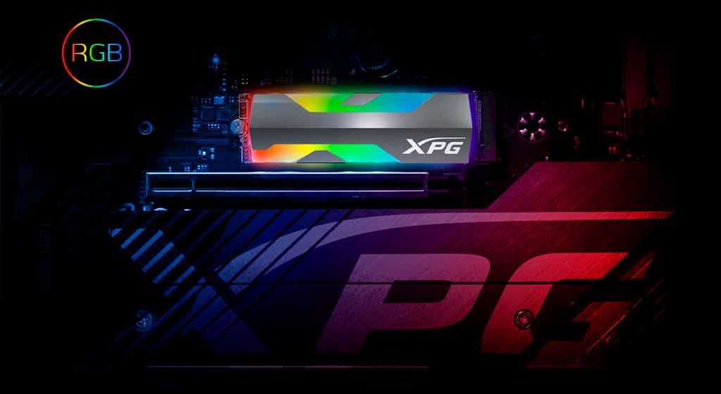 XPG Spectrix S20G – не топовые SSD с подсветкой