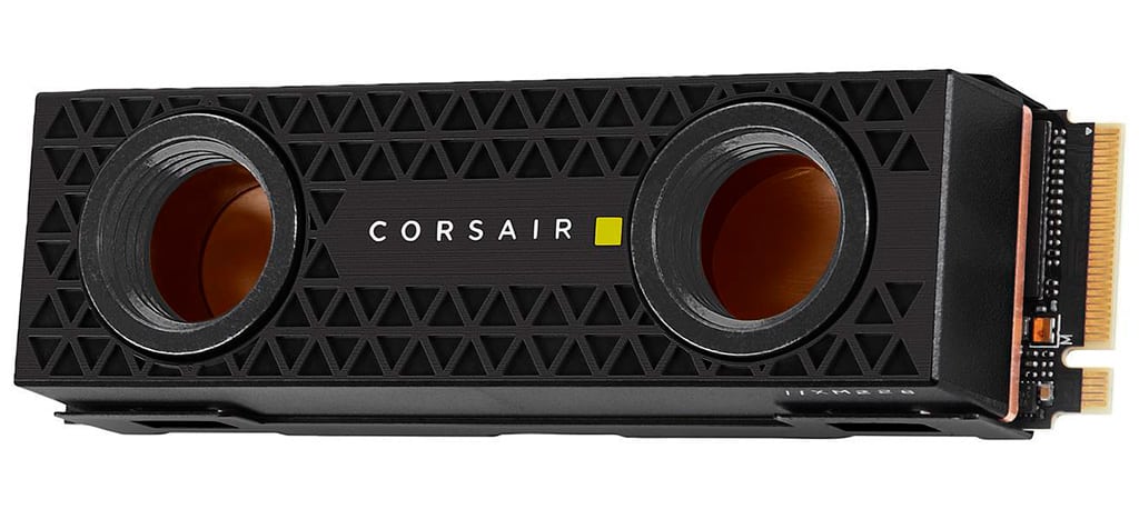 Corsair предлагает охлаждать SSD MP600 Pro HydroX «водянкой»