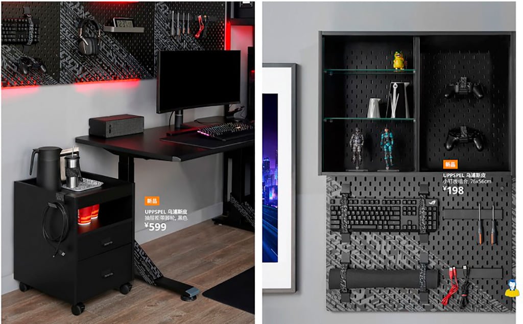 Рассматриваем “геймерскую мебель” от IKEA и ASUS