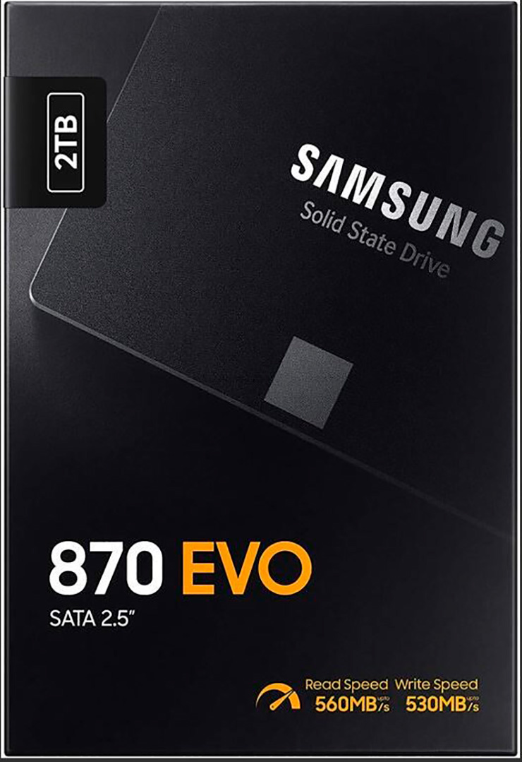 На подходе SSD-накопители Samsung 870 Evo ёмкостью от 250 ГБ до 4 ТБ