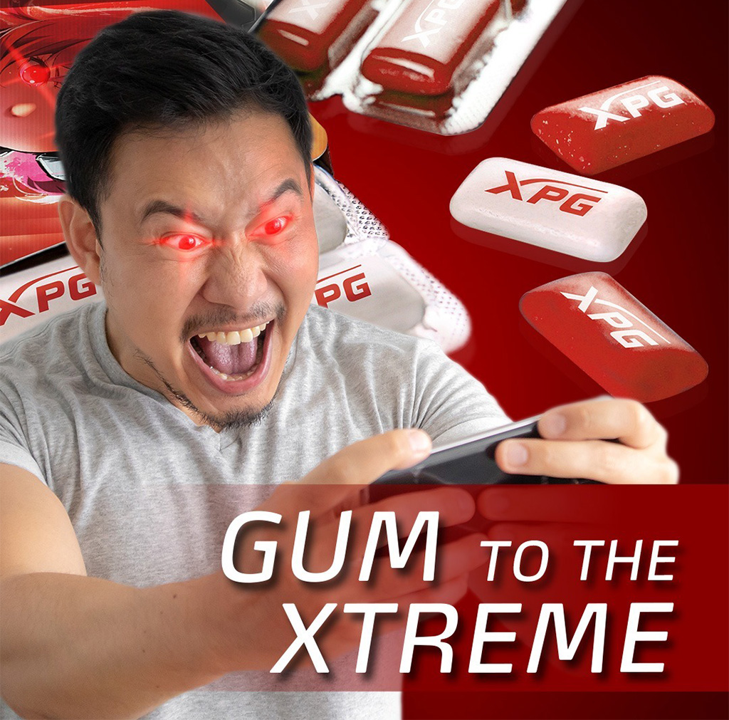 Геймерам будет предложена геймерская жвачка XPG Gaming Gum