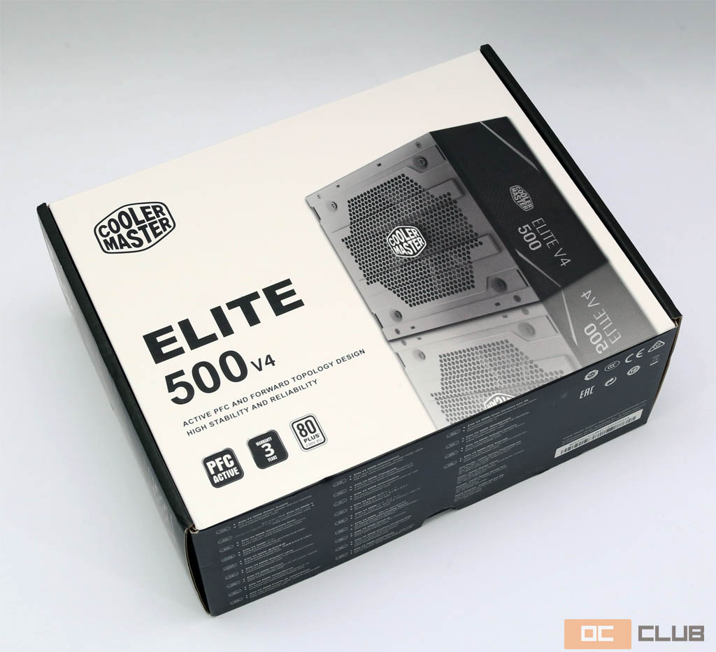 CoolerMaster Elite V4 500W: обзор. Что такое 500 за 50?