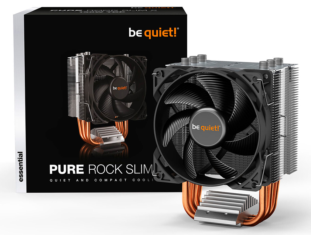 Be Quiet! выпускает кулер Pure Rock Slim 2 для процессоров и радиаторы MC1 для накопителей