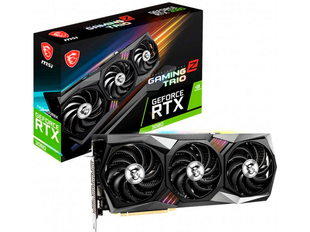 MSI представила две «новые» версии GeForce RTX 3080: Gaming Z Trio и Gaming Trio Plus