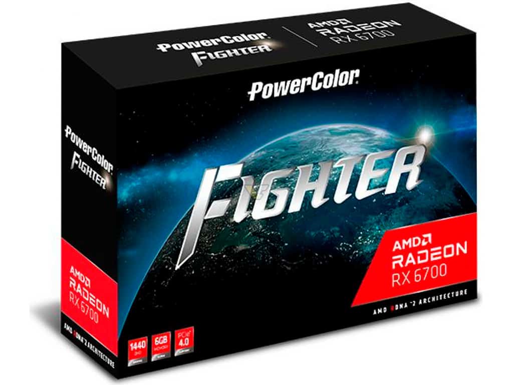 Утечка: PowerColor Radeon RX 6700 Fighter имеет 6 ГБ видеопамяти