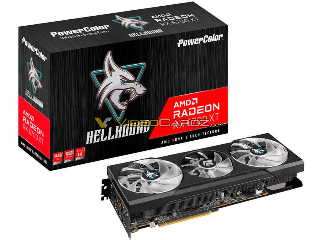 PowerColor готовит Radeon RX 6700 XT Hellhound