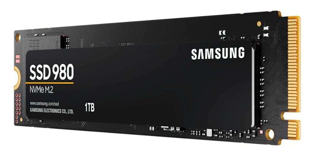 Накопители Samsung 980 появятся в продаже в конце месяца