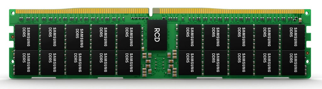 Samsung первой в индустрии представила модули DDR5 512 ГБ