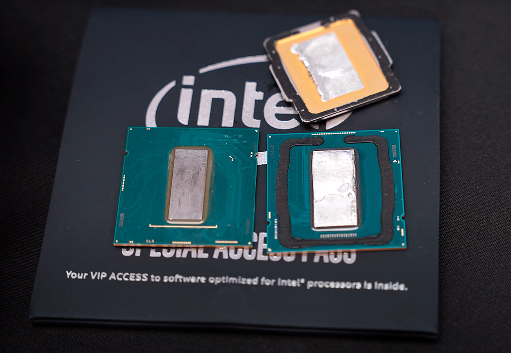 Скальпирование Intel Core i9-11900K снижает температуру на 12 °C