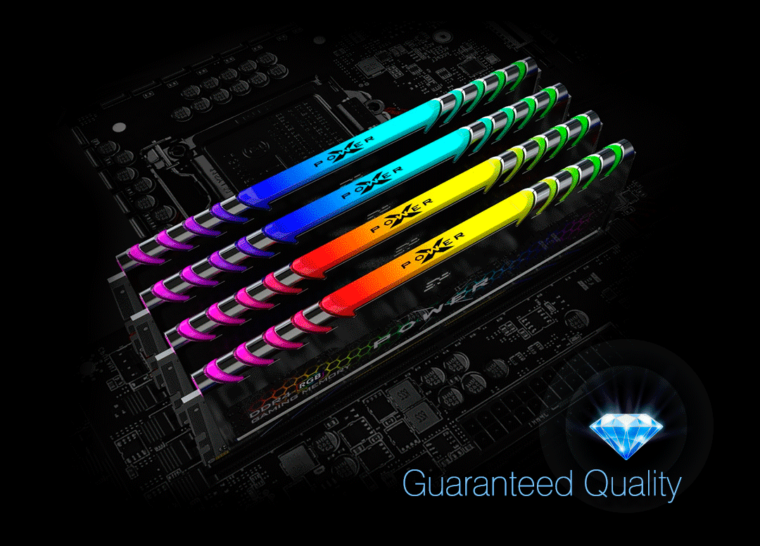 SiliconPower Xpower Turbine RGB DDR4-3200 2х 8 ГБ (SP008GXLZU320BSB): обзор. Память обыкновенная, светящаяся
